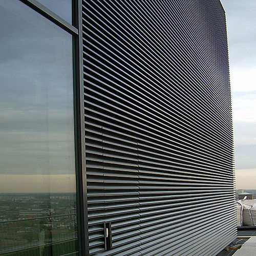 Paneel-Fassadenverkleidung - DUCOWALL CLASSIC  - Duco - Aluminium / profiliert / isolierend