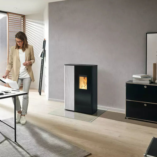 Pelletkaminofen - SONO - Rika - 0 - 5 kW / 7 kW / bodenstehend