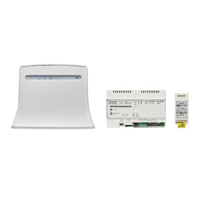 Weißes Türsprechmodul - 1083/783 - urmet - Einbau / für Außenbereich / für Zugangskontrolle