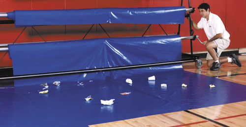 PVC-Bodenbelag - GYMSHIELD™ - Signature Systems Group, LLC - für sportliche Aktivität / Rollen / glatt
