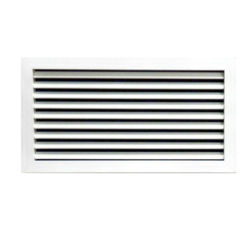 Lüftungsgitter / anodisiertes Aluminium - 20-45-H - KOOLAIR S.A - Stahlblech / rechteckig / für Zuluft und Abluft