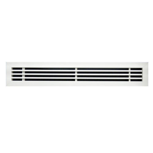 Lüftungsgitter / anodisiertes Aluminium - 31-1 - KOOLAIR S.A - Stahlblech / linear / weiß