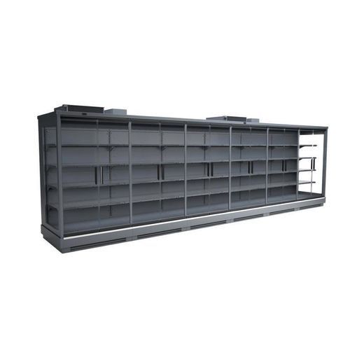 Standkühlvitrine - BOREA - AHT Cooling Systems GmbH - für Einzelhandel / Metall / ohne Tür