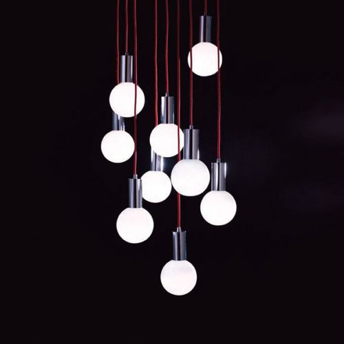 Hängelampe - RHEA - VISO Lighting - Metall / Glas / modern