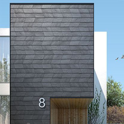 Hinterlüftete Fassade / Schiefer - ARROW - CUPA PIZARRAS