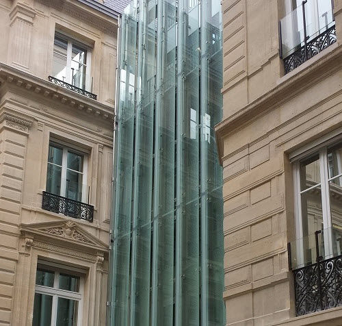 VSG-Glasscheibe - SERISTAL IMAGE PLASTOFLOAT VEA - Macocco - mit Doppelverglasung / Sonnenschutz / isolierend