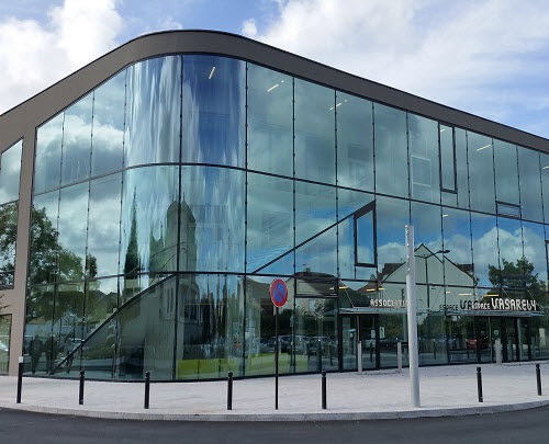 Gebogene Glasscheibe - PLASTOFLOAT CURVED - Macocco - Sicherheit / VSG / ESG Glas