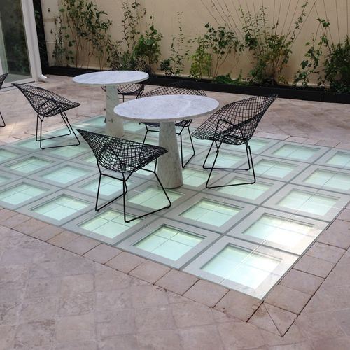 Isolierende Glasscheibe - VIM DECOR - Macocco - VSG / mit Doppelverglasung / transparent