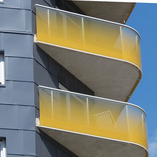 Platten-Balkon - SERISTAL IMAGE PLASTOFLOAT  - Macocco - Glas