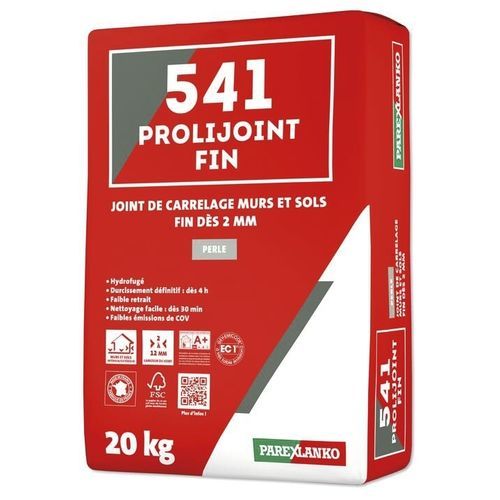 Mörtel für Verfugung - 541 PROLIJOINT - parexlanko - für Estrich / für Fliesen / für Mauerwerk