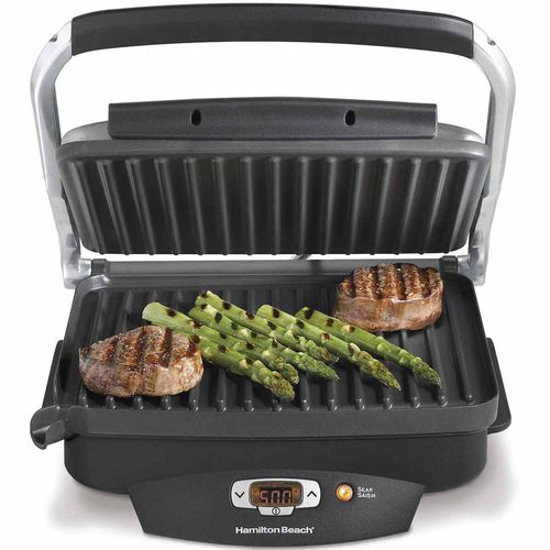 Elektro-Kontaktgrill - 25331 - Hamilton Beach - Tisch / Profi / Panini