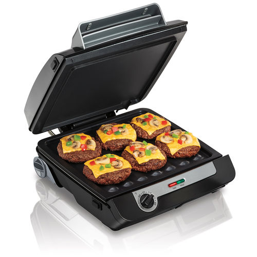 Elektro-Kontaktgrill - 25601 - Hamilton Beach - Tisch / Profi / Panini