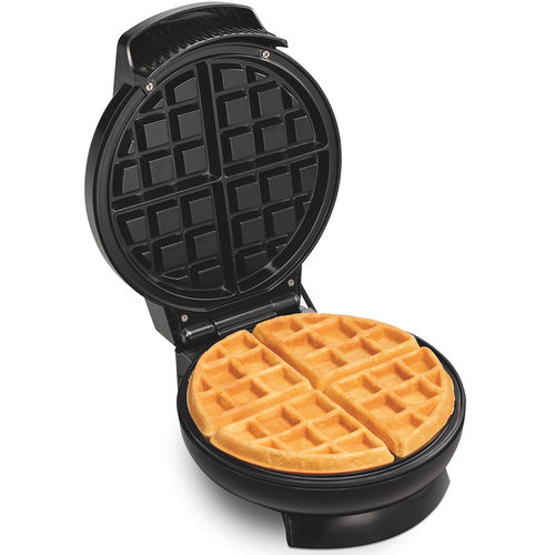 Profi-Waffeleisen - 26071 - Hamilton Beach - Elektro / rund / Einzel