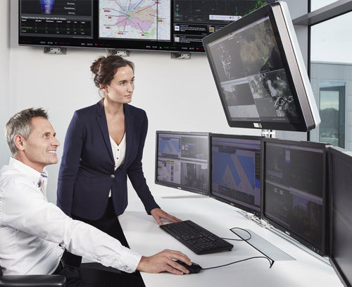 Monitor für Videoüberwachung - OPSPACE - Barco - Breitbild-Monitor / Farb