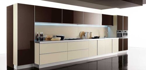 Moderne Küche - PASSION - Zampieri Cucine - Holz / ohne Griff / lackiert