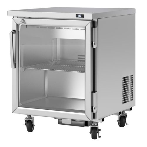 Unterbaukühlschrank - PUR-28-G-N - Turbo Air - Profi / freistehend / verglast