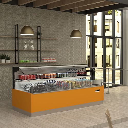 Standkühlvitrine - MULTIDECK - MAFIROL - wandmontiert / für Einzelhandel / für Konditoreien