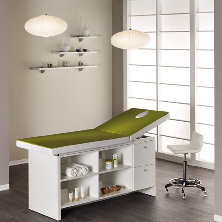 Massageliege mit Stauraum - EDEN - Medical & Beauty - für Gewerbegebrauch