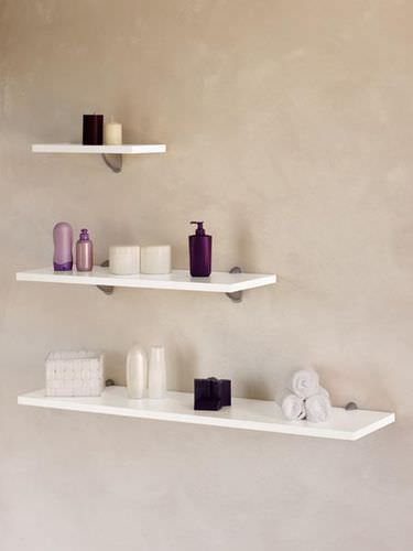 Wandmontiertes Regal - WOOD STRIP  - Medical & Beauty - modern / Holz / für Gewerbegebrauch