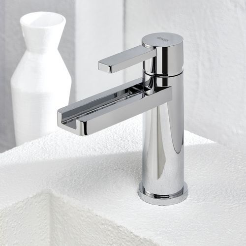 Einhebelmischer für Waschtisch - Acqua - Armando Vicario - Aufsatz / bodenstehend / Edelstahl