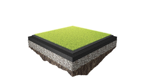 Elastische Trittschalldämmung / Rollen - REGUPOL turfpad SP - REGUPOL Germany GmbH & Co. KG - Gummi / Polyurethan / isolierend