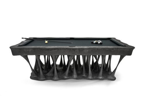 Billardtisch / originelles Design - "Black Bi" - Billards Toulet - Babyfoot by Toulet - für Privatgebrauch / für Gewerbegebrauch / Esche