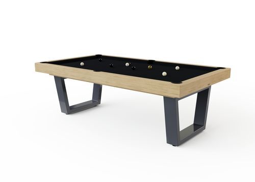 Moderner Billardtisch - IRON - Billards Toulet - Babyfoot by Toulet - für Privatgebrauch / Massivholz / Metall
