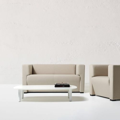 Modernes Sofa - TOFFEE - Diemme - Polyurethanschaum / braun / Contract
