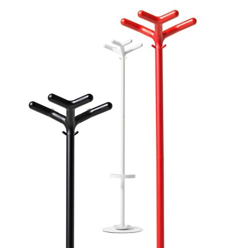 Bodenstehender Garderobenständer - ROCKET - Diemme - wandmontiert / modern / Metall