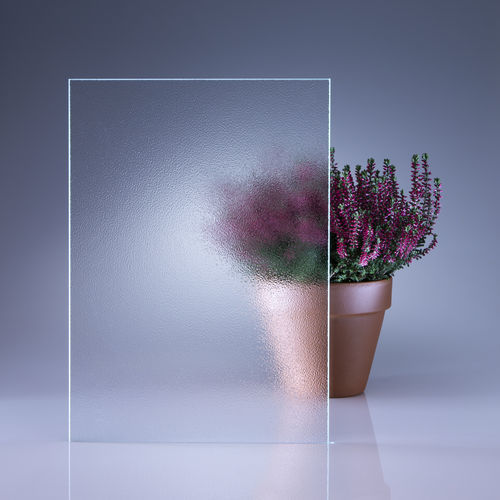 Glasscheibe / ESG Glas - ARENA C® - Glassolutions - Ornament / texturiert / lichtdurchlässig