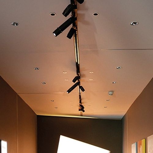 Deckenstrahler - OPERA - Arcluce S.p.A. - wandmontiert / LED / rund