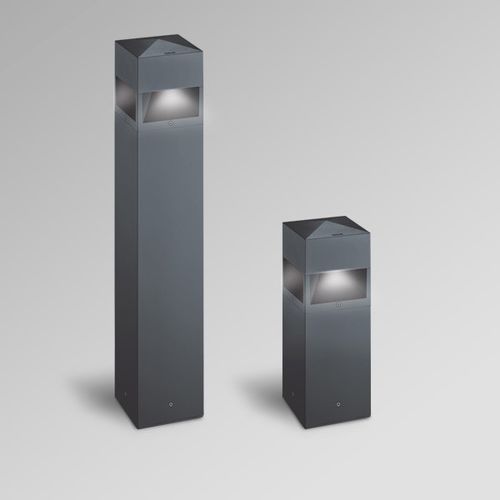 Leuchtpoller für Garten - KUBIX180 - Arcluce S.p.A. - modern / Aluminiumguss / extrudiertes Aluminium