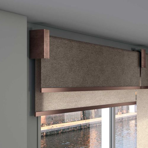 Jalousie für Fenster - ROLL UNO N&D - TAO DESIGN - Aluminium / aus lackiertem Aluminium / Cortenstahl