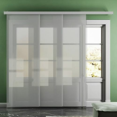 Aluminium-Schiebegardine - BAR - TAO DESIGN - Stoff