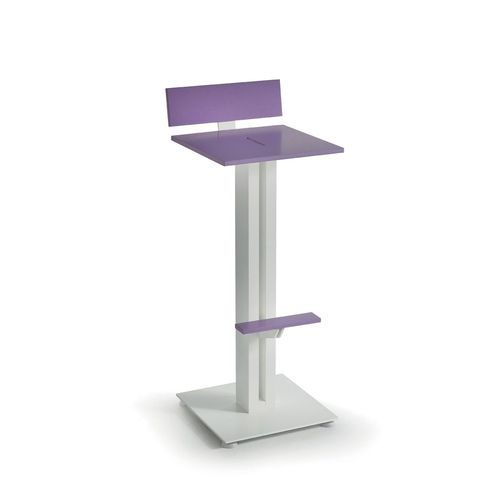Moderner Barstuhl - ZERODIECI  - TAO DESIGN - für Außenbereich / für den Innenraum / Stahl