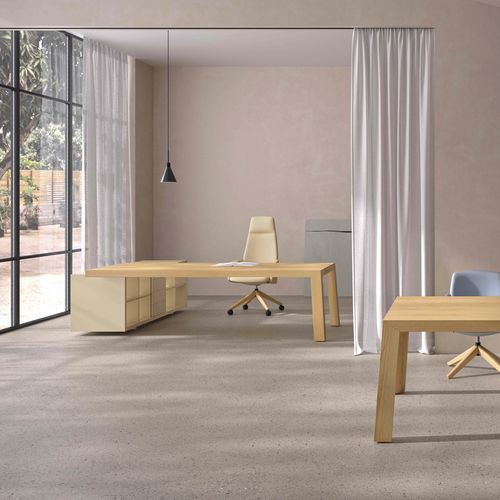 Chefschreibtisch - TOLA - Ofifran - bodenstehend / modern / Holz