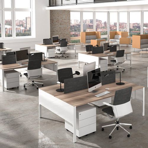 Schreibtisch für Open Space - LANCE  - Ofifran - bodenstehend / für mehrere Personen / modern