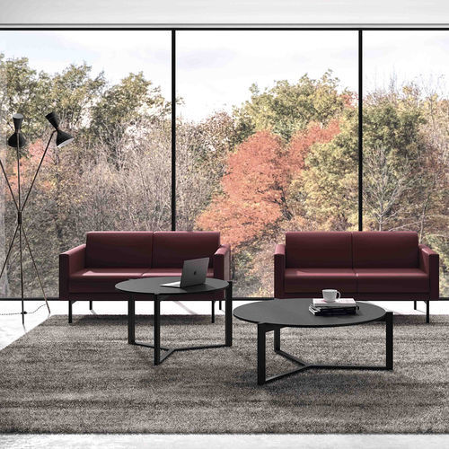 Moderner Couchtisch - CENTOVENTI - Ofifran - Buche / Holz / Gestell aus Aluminium