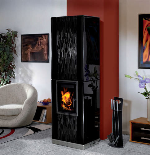 Holz-Kaminofen - ARONA  - ROMOTOP - modern / Keramik