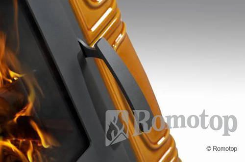 Holz-Kaminofen - GERONA  - ROMOTOP - traditionell / Keramik