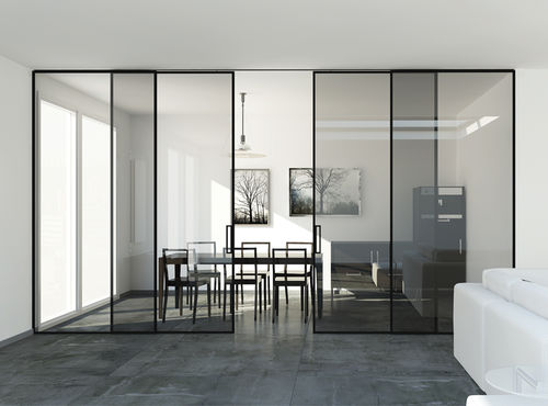 Schiebetürsystem - INSIDE DUO - OPENSPACE | Sliding doors by Gosimat - Glastüren