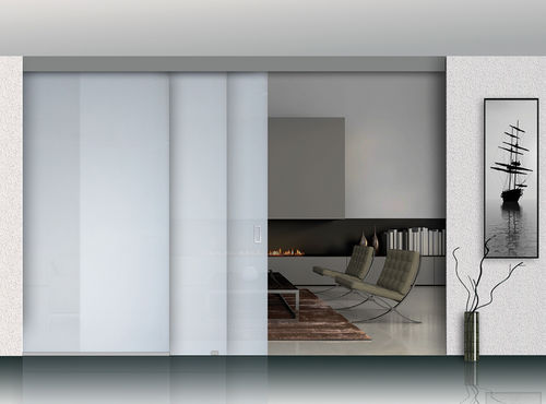 Schiebetürsystem - TELESCOPIC  - OPENSPACE | Sliding doors by Gosimat - Glastüren