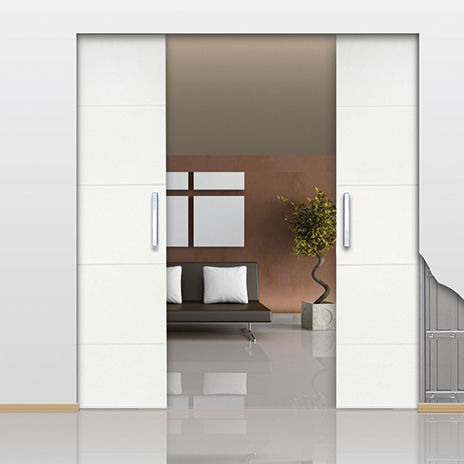 Holztürrahmen - ENCONTRO DESIGN - OPENSPACE | Sliding doors by Gosimat - Aluminium