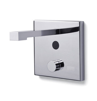Wasserhahn für Waschtisch - QUADRO Q - DMP Electronics - wandmontiert / elektronisch / Metall