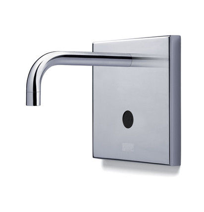 Wasserhahn für Waschtisch - QUADRO T - DMP Electronics - wandmontiert / elektronisch / Metall