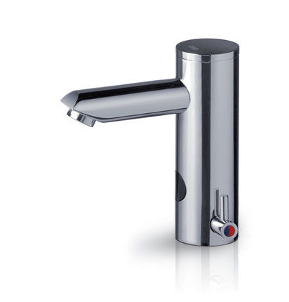 Wasserhahn für Waschtisch - ECO PLUS - DMP Electronics - Aufsatz / elektronisch / Metall