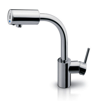 Wasserhahn für Spülbecken - OCEANUS - DMP Electronics - Aufsatz / elektronisch / Metall
