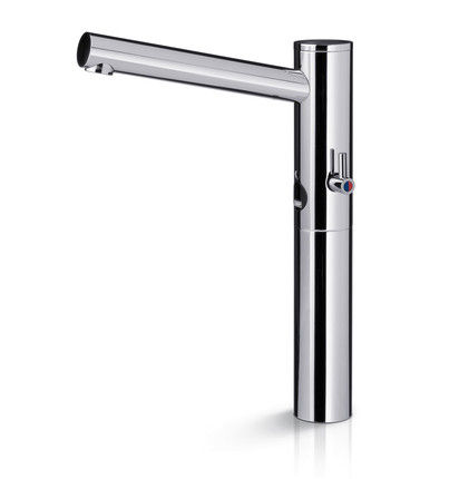 Wasserhahn für Waschtisch - TUBE PLUS RZ - DMP Electronics - Aufsatz / elektronisch / Metall