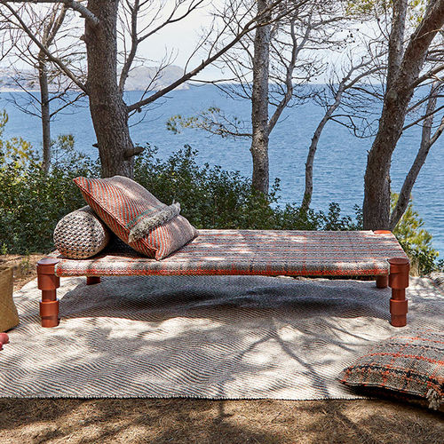 Garten-Bett / Doppelbett - Garden Layers - GAN RUGS - Einpersonen / modern / Polster