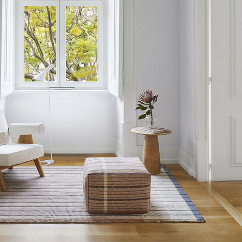 Modernes Sitzkissen - REVERSIBLE - GAN RUGS - Wolle / Leinen / Baumwolle